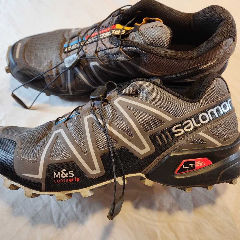Salomon Men's Gray Trail Running Shoes - Picture 2 of 10